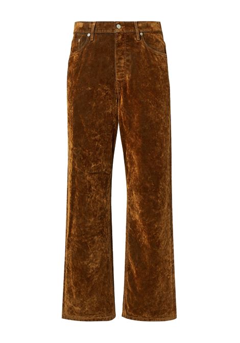 pantaloni 01680  pine den 2392  m.w. uomo ocra scuro DRIES VAN NOTEN | 252-020927-2392105
